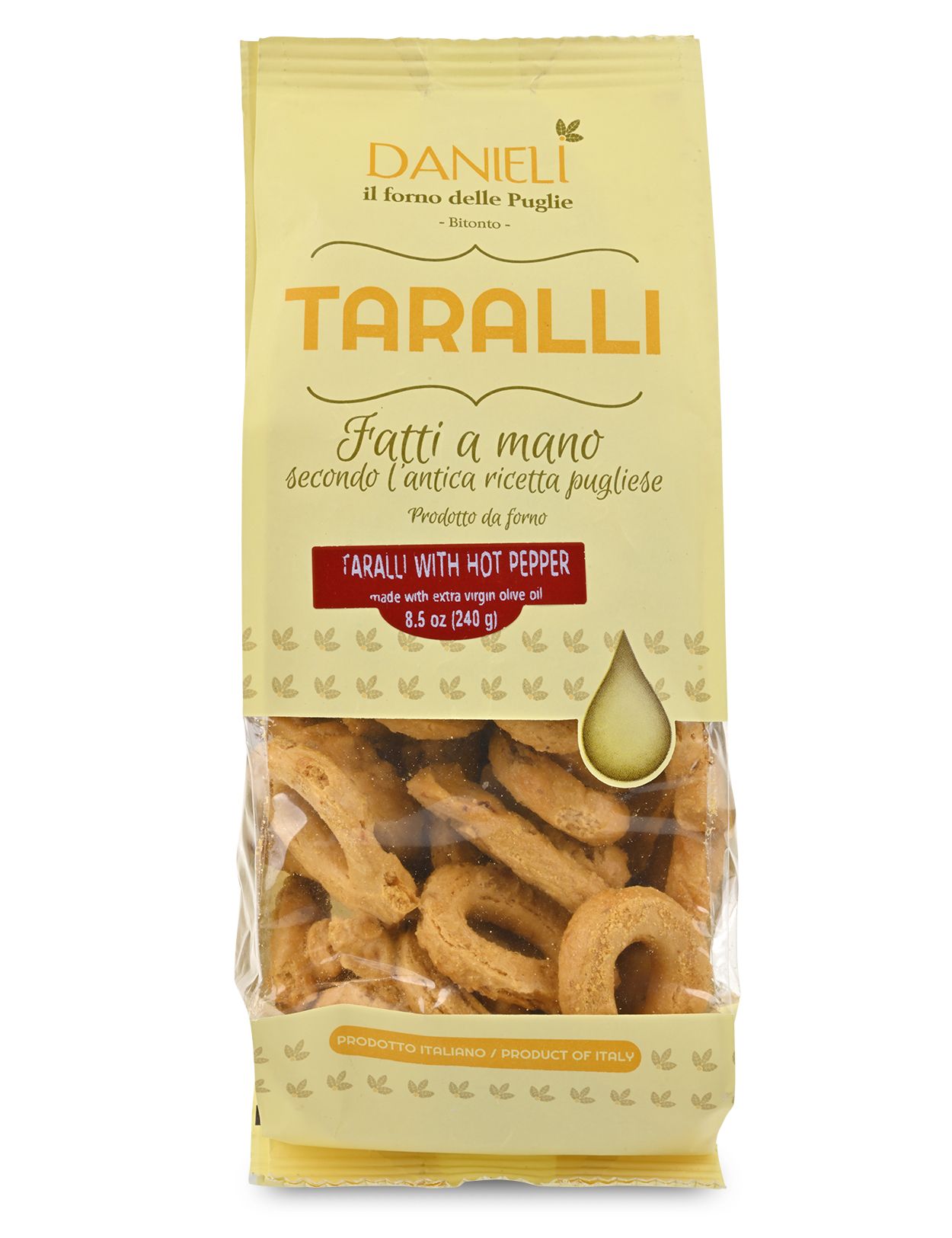 Taralli al Peperoncino - With Hot Pepper