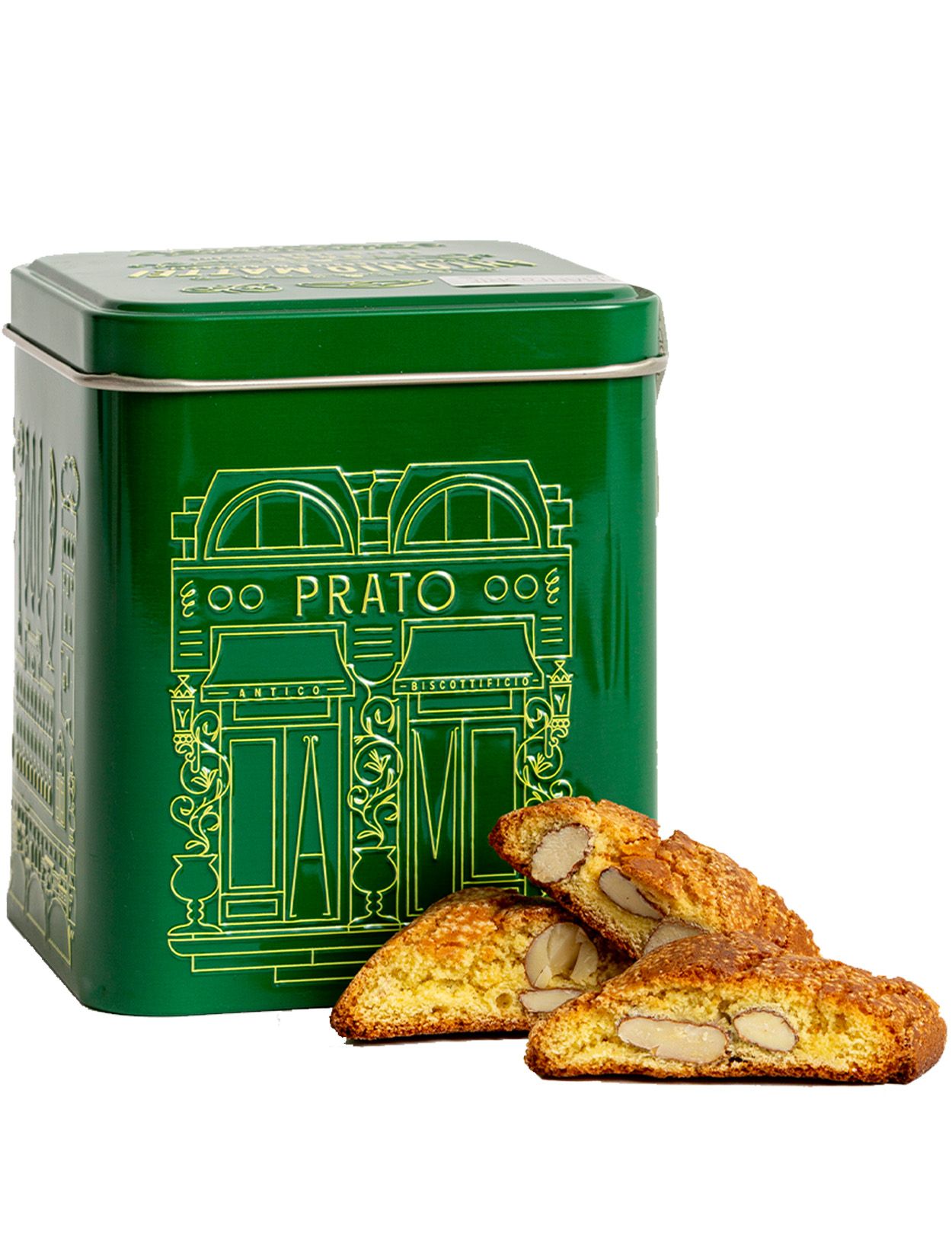 Green Special Edition Tin Biscotti di Prato