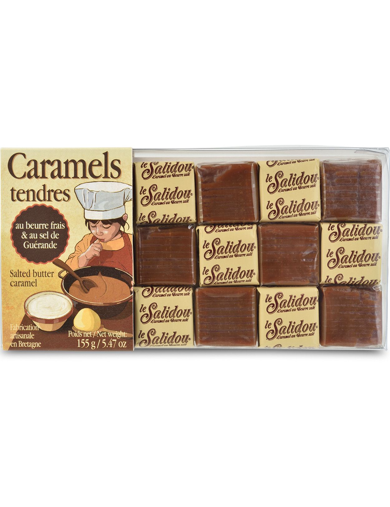 Caramels Tendres - Caramels with Fleur de Sel